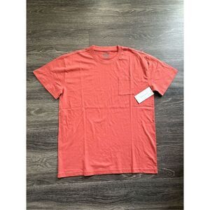🐿️ NWT Urban Outfitters RSQ Burnt Orange Pocket Tee Size Medium